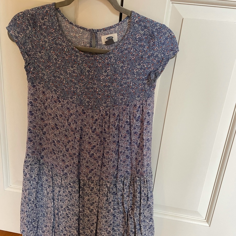 Blue floral Old Navy Girls’ dress